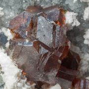 Sphalerite with Calcite, Quartz and Galena