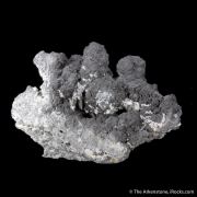 Native Arsenic with Stibnite and Calcite