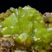 Pyromorphite with Baryte
