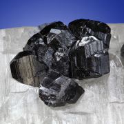 Quartz (doubly-terminated) with Cassiterite