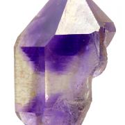 Quartz var. hourglass amethyst