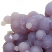 Quartz / (var. - Chalcedony) / (var. - Agate) / (Grape Chalcedony / Grape Agate) with Celadonite