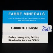 Fluorite with Baryte