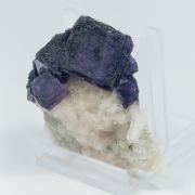 Fluorite with Quartz