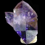 Quartz var. hourglass amethyst