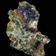 Otavite with Azurite