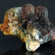 Tourmaline var. Schorl on Quartz