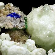 Magnesite, malachite, dolomite, gypsum