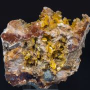 Wulfenite with Dolomite