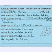 Silver (spinel twin) with Acanthite