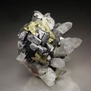skeletal GALENA, CHALCOPYRITE