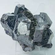 Galena with Sphalerite, Calcite and Quartz