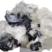 Calcite, sphalerite