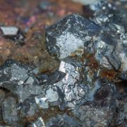 Chalcocite with Sb-rich Tennantite-(Fe) and Pyrite