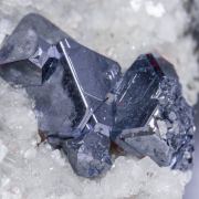 Cuprite with Calcite