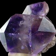 Quartz var. hourglass amethyst
