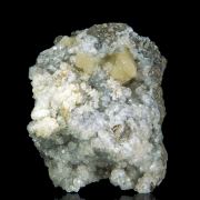 Stilbite on Analcime