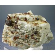 Aquamarine, Spessartine, Albite