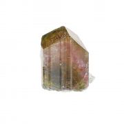 Tourmaline / (Fluor-Liddicoatite) / with Quartz