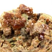 Grossular garnet + Epidote.