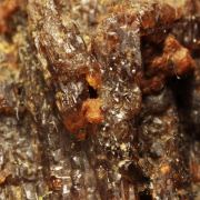 Painite (incredibly rare doubly-terminated crystals) with Ruby - Hinthar-taung (Hinthar hill), Mandalay Region, Myanmar (Burma)