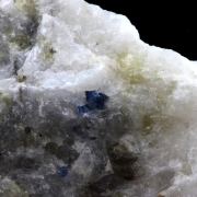 Spinel Cobalt in Marble.