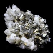 Quartz + Dolomite + Pyrite.