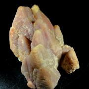 Smithsonite perimorph on Calcite