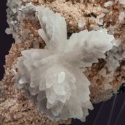 Rhodochrosite with Sphalerite, Quartz and Calcite