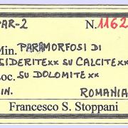 Siderite with Calcite and Sphalerite