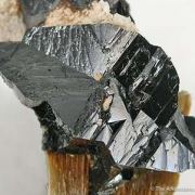 Cassiterite on Muscovite