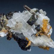 Eudidymite with Aegirine and Quartz