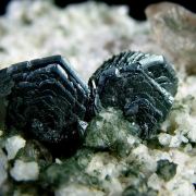 Hematite Iron Rose with Quartz, Adularia and Chlorite