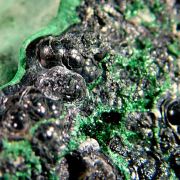 Heterogenite with Malachite