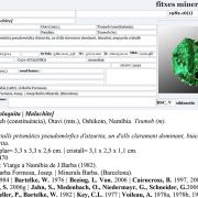 Malachite after Azurite with Azurite