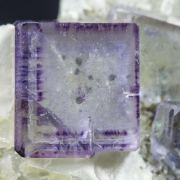 Fluorite with Calcite