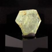 Green Beryl (polished slice).