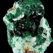 Clinoatacamite and Atacamite on Quartz