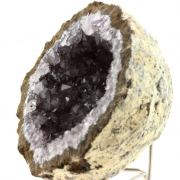 Amethyst + Calcite. 3098.0 ct.