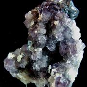 Fluorite, Galena, Calcite