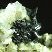 Hematite on Albite