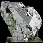 Galena on sphalerite