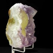 Fluorite + Amethyst.
