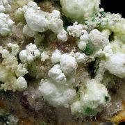 Magnesite, malachite, dolomite, gypsum