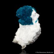 Cavansite on Mordenite