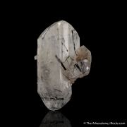 Euclase with Schorl inclusions, Muscovite