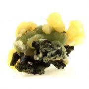 Prehnite, Stilbite, Epidote.