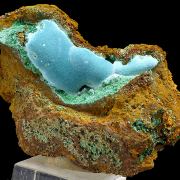 Rosasite, malachite