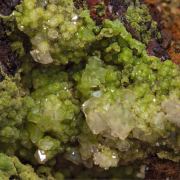 Duftite with Calcite