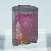 Elbaite (variety rubellite and 'blue cap')